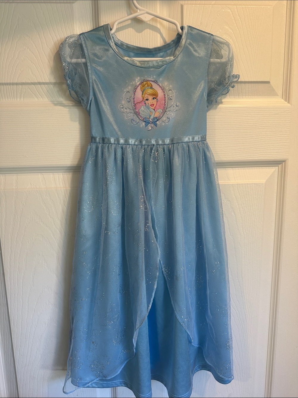 Disney Cinderella Blue Sparkle Princess Nightgown